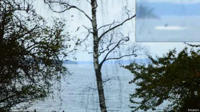 斯德哥尔摩海边不明物体