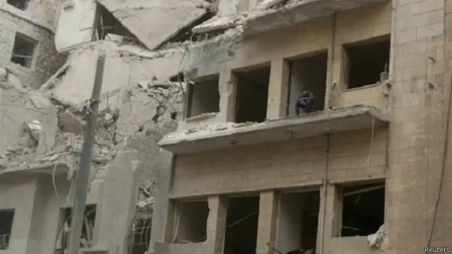 حلب از زمان آغاز ناآرامی‌های سوریه شاهد خرابی‌های گسترده بوده است