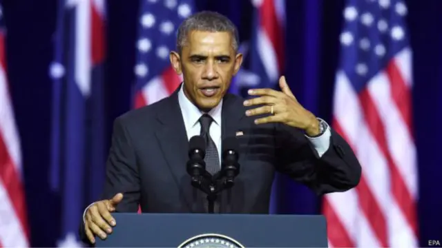 وباما په اسیا او ارام سمندر کې خپلو متحدینو ته ډاډ ورکړ چې دغه سیمې د امریکا لپاره مهمې دي