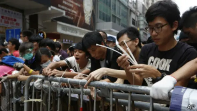 हांगकांग लोकतंत्र प्रदर्शन