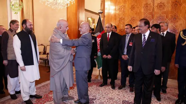  ښاغلي غني د اړیکو په پراختیا کې د ولسونو رول مهم ګڼلی