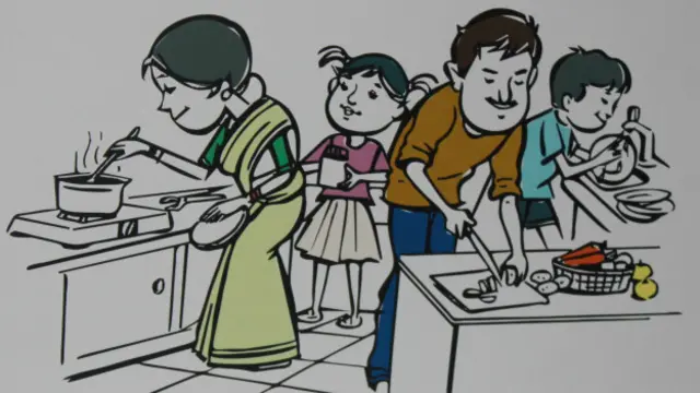 ’گھریلو کام کیا عورتوں کی قسمت سمجھی جاتی ہے‘