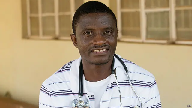 Martin Salia ialah orang ke-10 yang terpapar Ebola lalu dibawa ke Amerika Serikat.