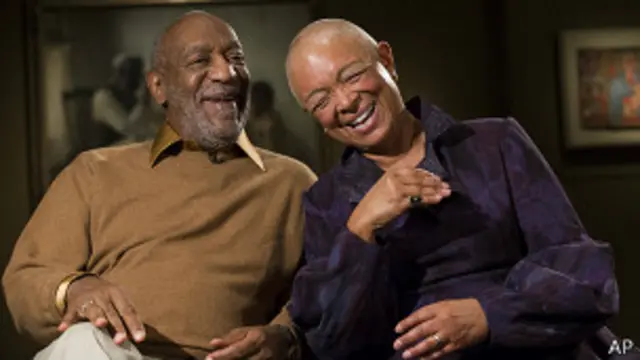 Bill Cosby y su esposa