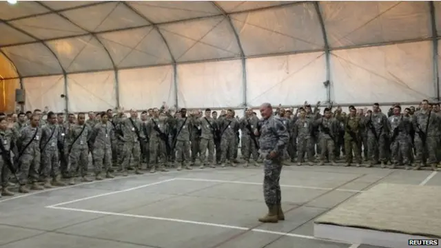 قال الجنرال ديمبسي إن القتال ضد تنظيم الدولة قد يستغرق " عدة أعوام". 