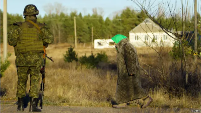 Старушка и солдат