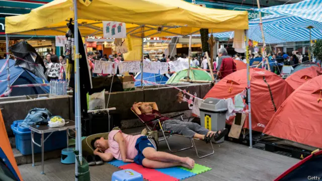 香港占中(旺角)