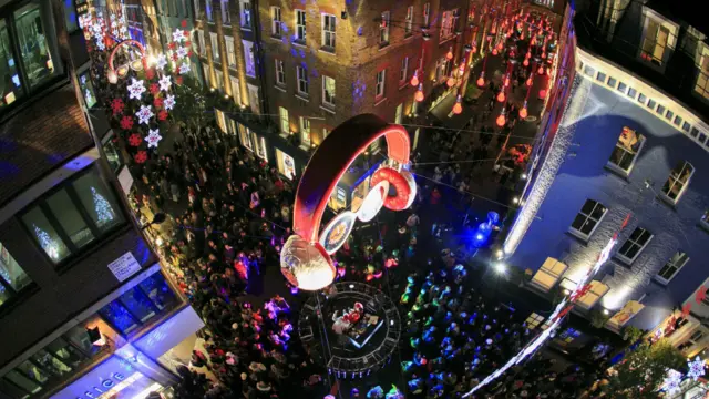 Carnaby Street, London.