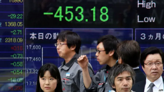 Los mercados no se esperaban la caída en recesión de Japón.