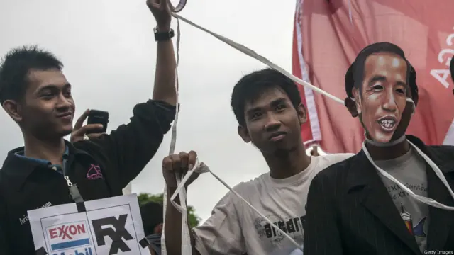 Demonstrasi di Surabaya