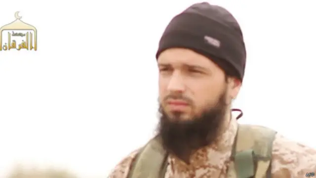 Maxime Hauchard, pejihad Prancis yang diyakini Mendagri Prancis terlibat pemenggalan Kassig.