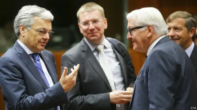 Министры иностранных дел стран ЕС