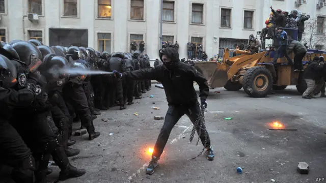 Столкновения в Киеве 1 декабря 2013 года