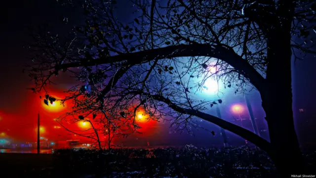 Туман. Эту фотографию Михаил Шнейдер сделал в Ульяновске