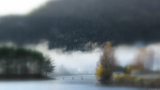 туман в Норвегии осенью