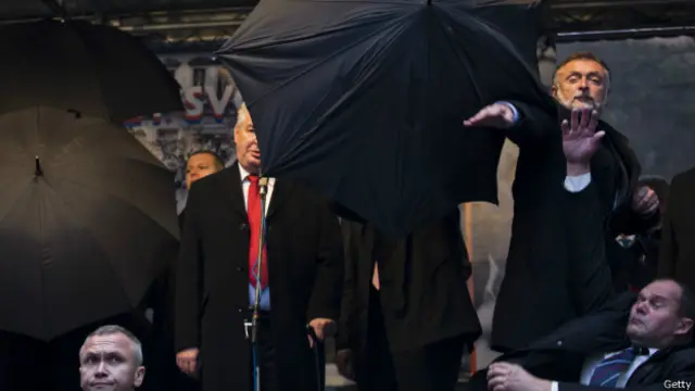 Земан за зонтиками