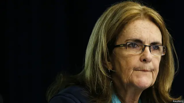 Graça Foster, presidenta saliente de Petrobras.