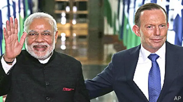 मोदी और टोनी एबट