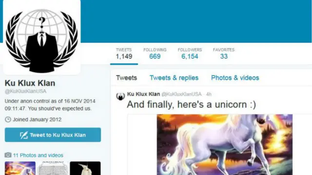 Хакеры тут же поменяли аватарку на собственный логотип