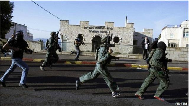 Израильские военные в Иерусалиме