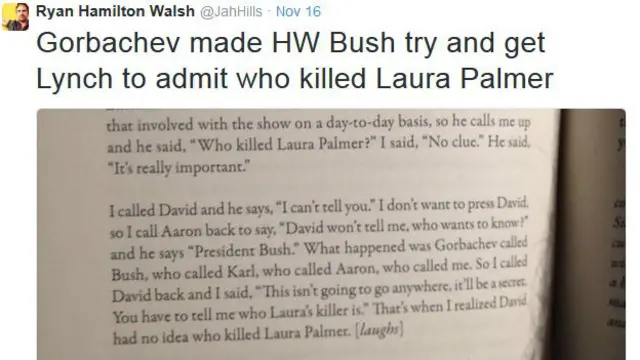 В мемуарах упоминается забавный эпизод с Горбачевым