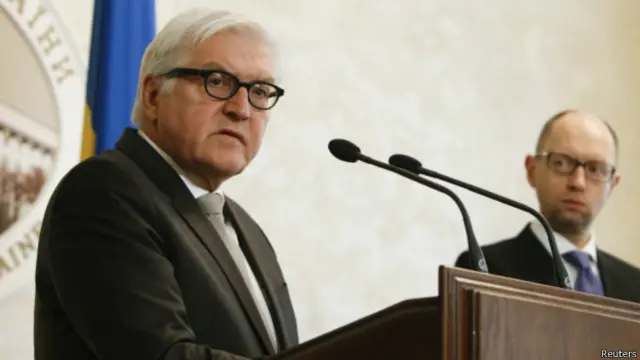 Франк Вальтер Штайнмайер в Киеве