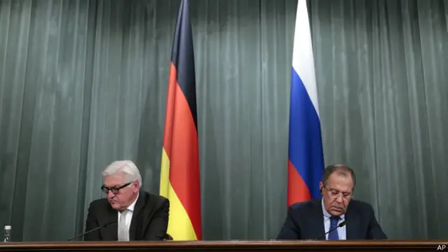 Штайнмайер и Лавров