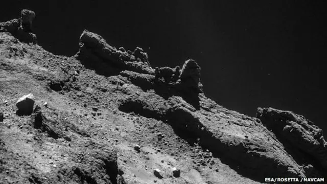 فیله با فضاپیمای روزتا به نزدیکی دنباله دار منتقل شد و روز دوازدهم نوامبر بر آن فرد آمد