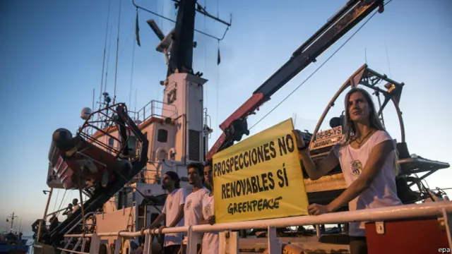 گرین پیس دنیا بھر میں ماحولیات کے تحفظ کے لیے کام کرتی ہے