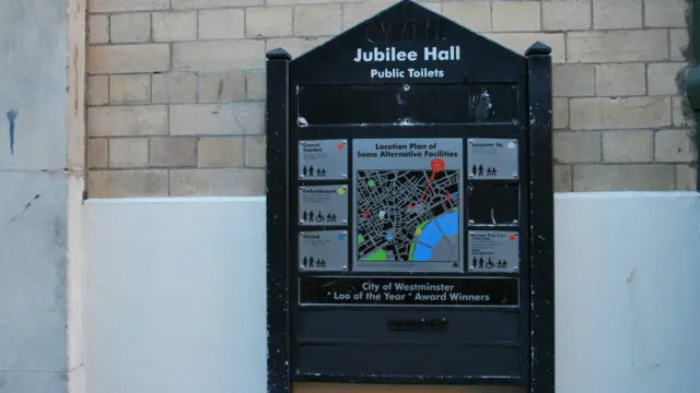 Toilet di Covent Garden