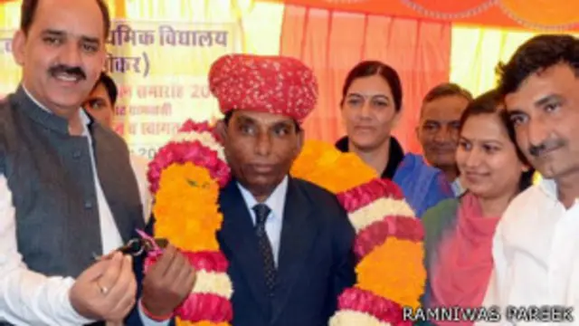 राजस्थान स्कूल प्रिंसिपल भागीरथ सिंह माहिचा 