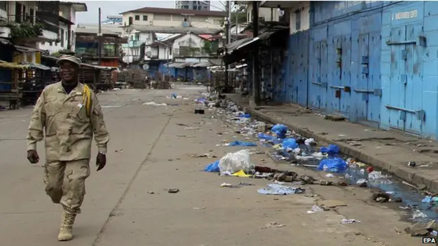 لائبیریا کے تمام ساحلوں کو اس وقت تک کے لیے بند کر دیا جائے گا جب کہ ملک ایبولا سے پاک قرار نہیں دیا جاتا