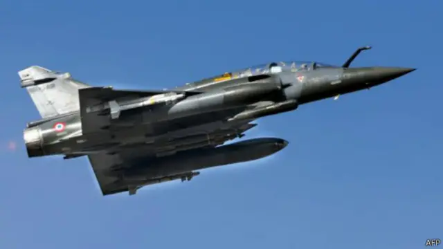 勒德里昂说，“国际联盟”的空中支援对于伊拉克近期对“伊斯兰国”地面战取得的胜利非常重要。（资料图片）