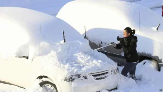 امریکہ کی تمام 50 ریاستوں میں درجۂ حرارت بدستور نقطۂ انجماد سے نیچے ہے