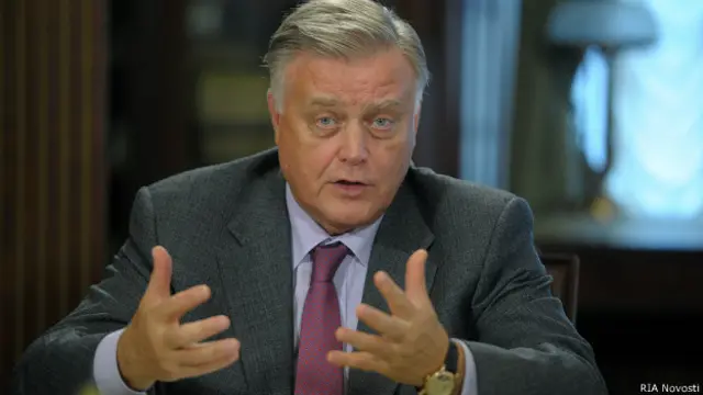 Глава РЖД Владимир Якунин