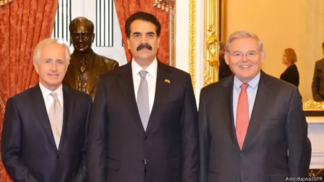 پاکستانی فوج کے سربراہ کا یہ امریکہ کا پہلا سرکاری دورہ تھا جس میں انھوں نے جان کیری کے علاوہ اعلیٰ عسکری اور سیاسی حکام سے ملاقاتیں کیں