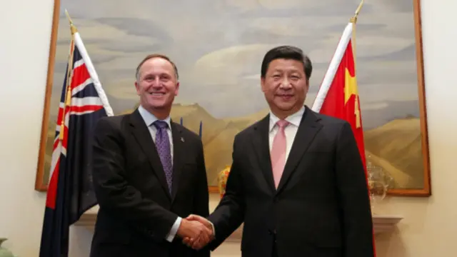 习近平与约翰·基会面