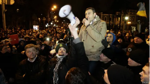 Порошенко, Кличко