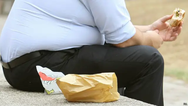 Тучный мужчина