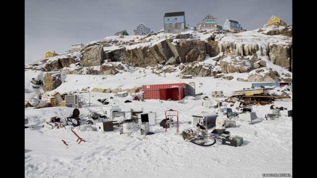 Abandonment’, 2014. Uummannaq, Greenland. (Abandono, Groenlandia) Camille Michel