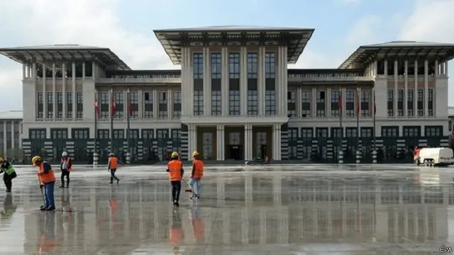 قصر أردوغان المترف أثار حالة من الجدل في تركيا