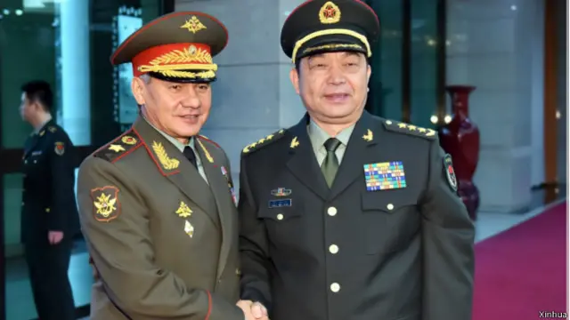 中俄防長會談