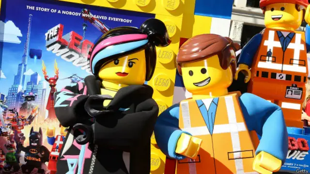 Emmet y Lucy, personajes de "Lego, la película".