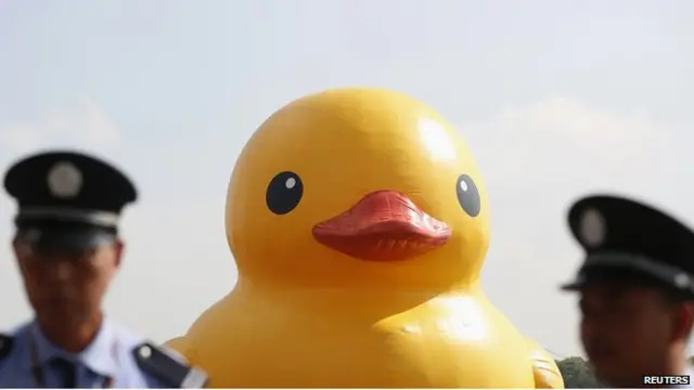 塑料鸭子也一度曾为中国网管删除的内容