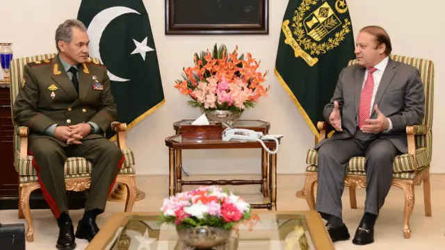 اگلا قدم پاکستانی بحریہ کے ساتھ دو طرفہ تعاون کی یاداشتوں پر دستخط کرنا ہے، روسی وزیردفاع