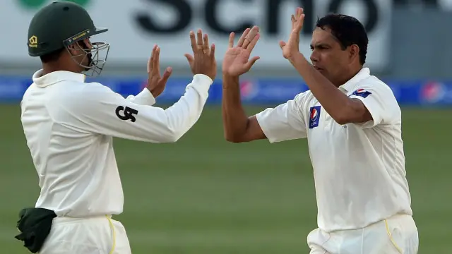 ذوالفقار بابر نے پاکستان کو دوسری اننگز میں پہلی کامیابی دلوائی