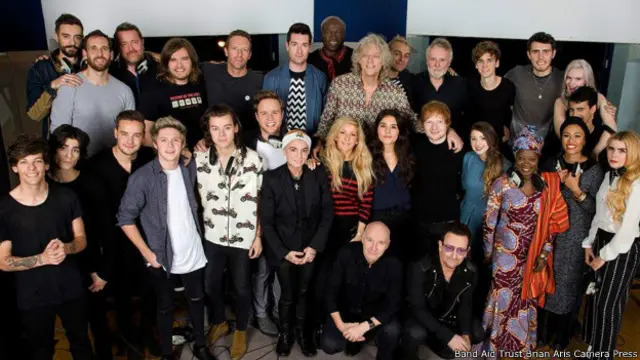 Geldof quiere reeditar el éxito de su canción contra la hambruna en Etiopía de 1984.