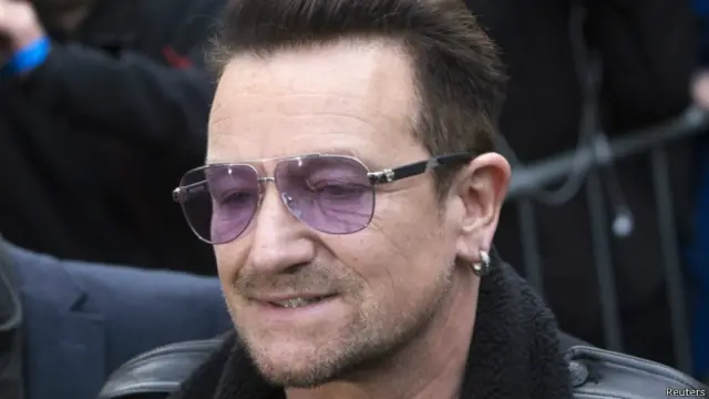 Además del cantante de U2, Geldof contó con los de Led Zeppelin, Cold Play y One Direction entre otros.