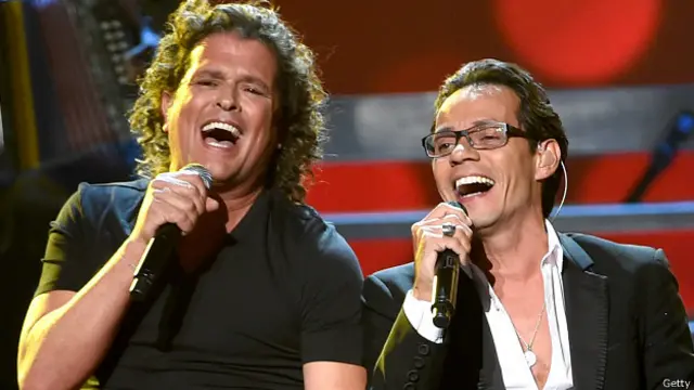 Carlos Vives y Marc Anthony