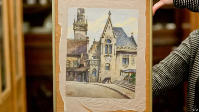 Lukisan karya Hitler